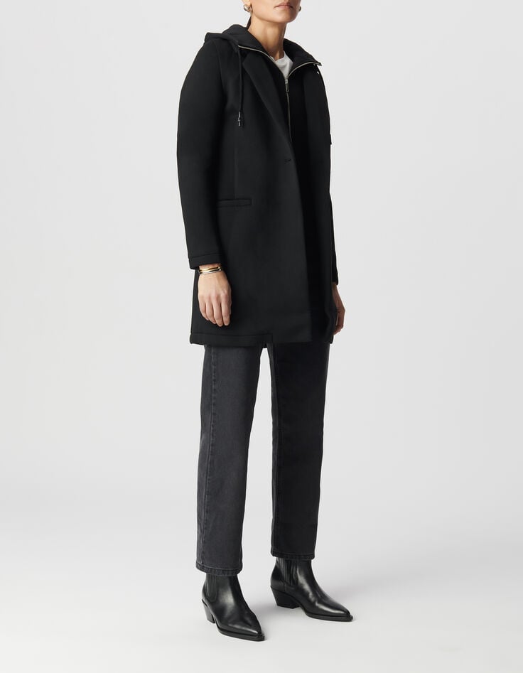 Women's neoprene coat-1