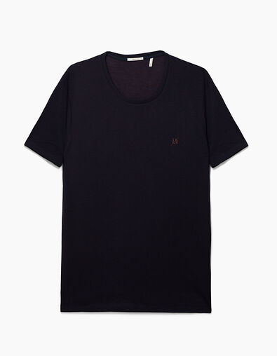 Camiseta marina jacquard allover Hombre - IKKS
