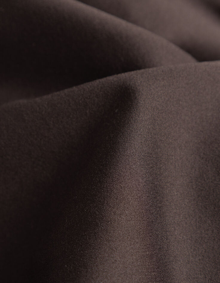 Pantal&oacute;n pitillo marr&oacute;n punto mujer-8