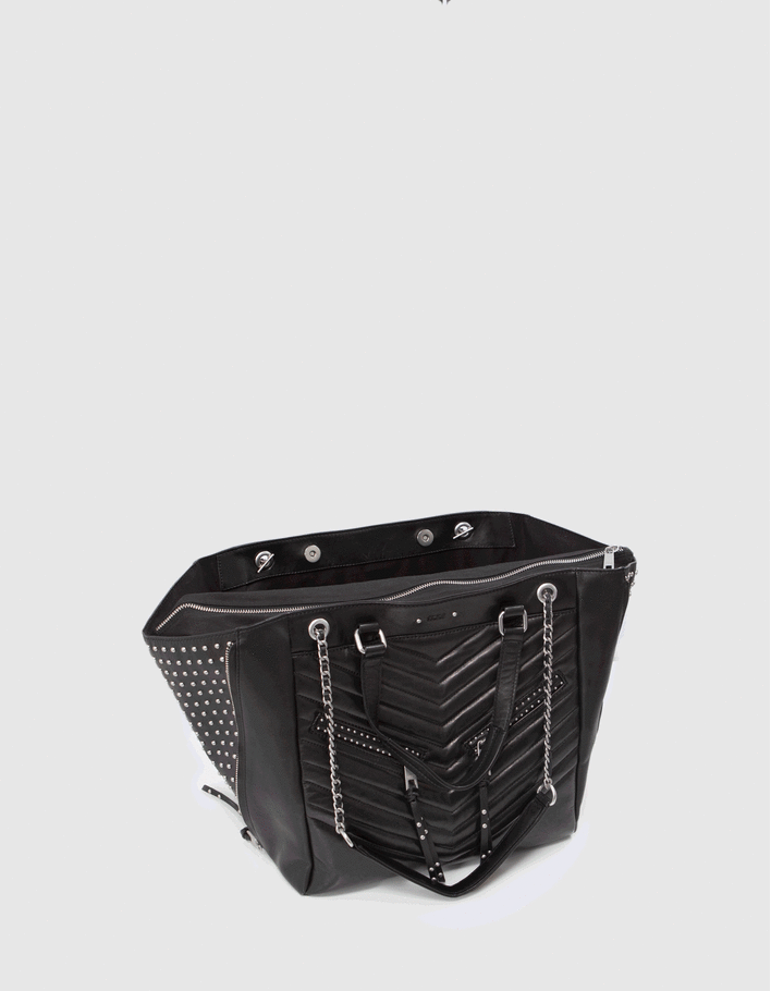 Basket top clouté femme