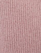 Pink knitted recycled snood for girls-6