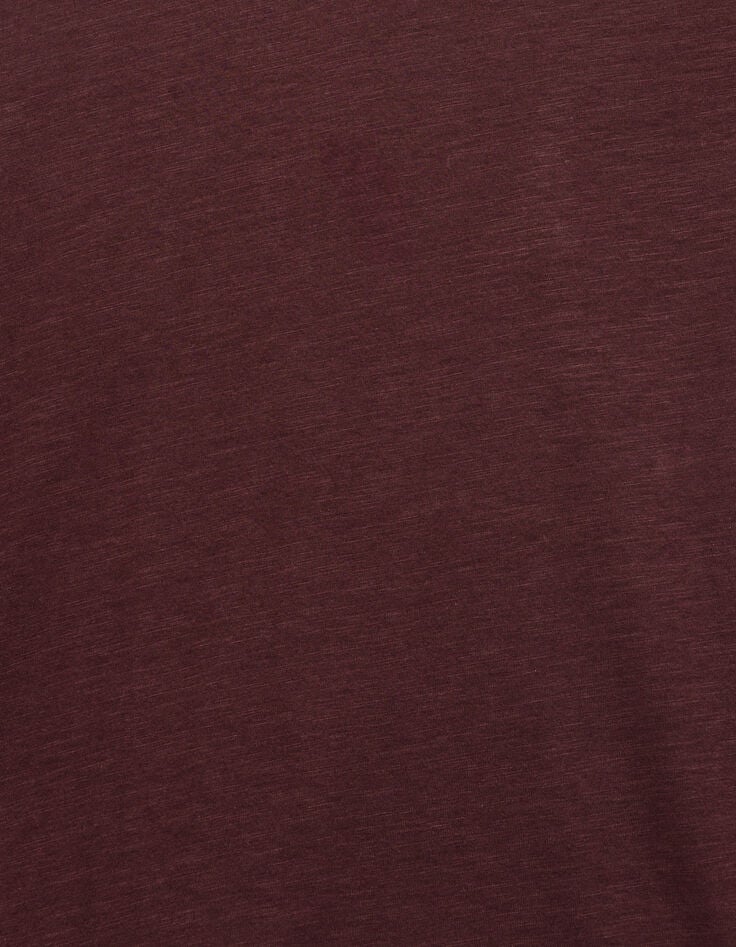 Men’s plum organic slub cotton crew neck T-shirt-6 Men’s plum organic slub cotton crew neck T-shirt-6