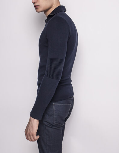 Men's navy blue sweater - IKKS