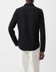 Men&rsquo;s black Interlock REGULAR shirt-2