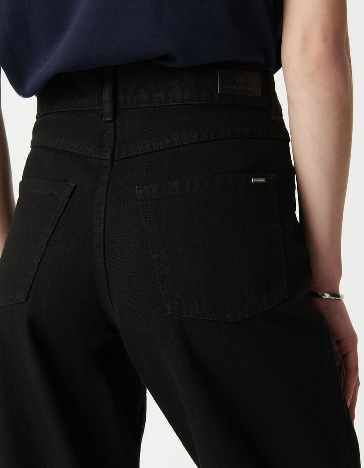 Vaqueros negros rectos 7/8 de Mujer-5 Vaqueros negros rectos 7/8 de Mujer-5