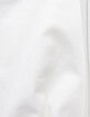 Girls’ white T-shirt with gold IKKS embroidery-7