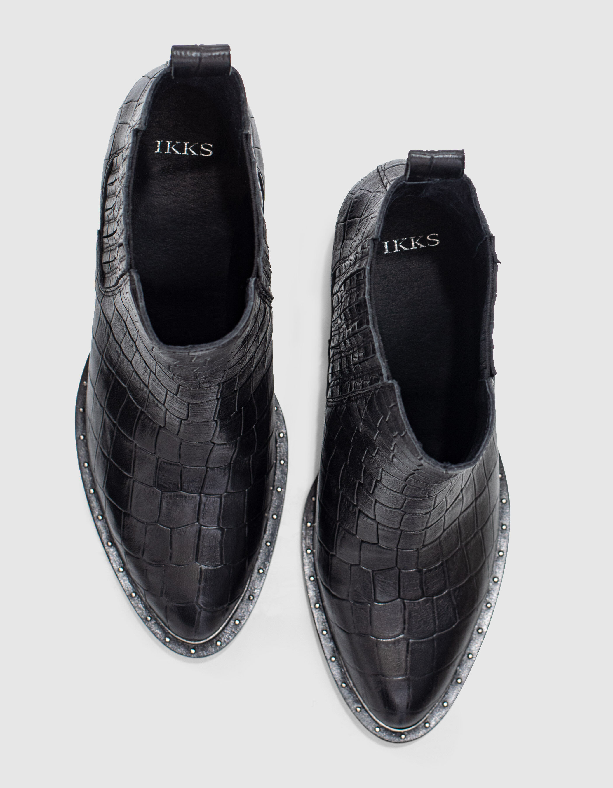 Slip on croco femme top