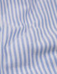 Women's blue white striped shirt-6