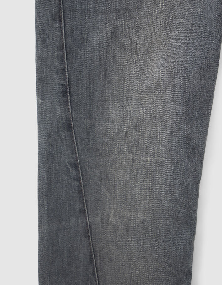 Grijze SLIM jeans gedraaide naad jongens-5