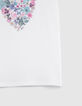 Camiseta blanca coraz&oacute;n flores ni&ntilde;a-4