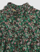 Khaki blouse LENZING™ ECOVERO™ bloemenprint meisje-2
