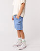 Blaue CHINO-LOOSE-Jungenbermudas aus Lyocell-Gemisch-2