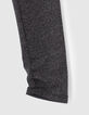 Girls’ 2-in-1 grey leggings and tulle skirt-4