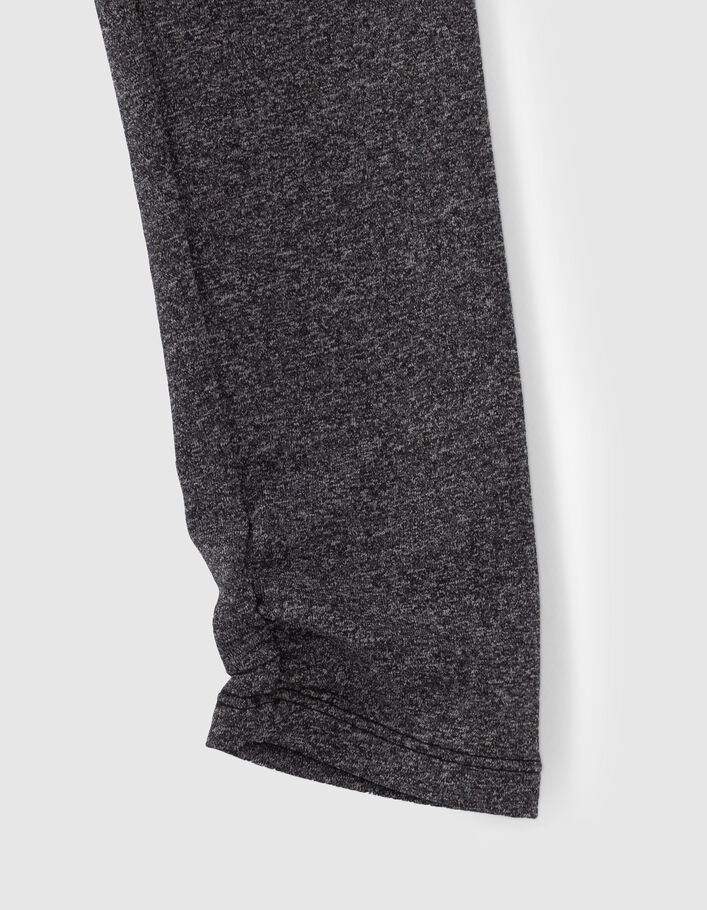 Leggings grises 2 en 1 y falda tul niña-7