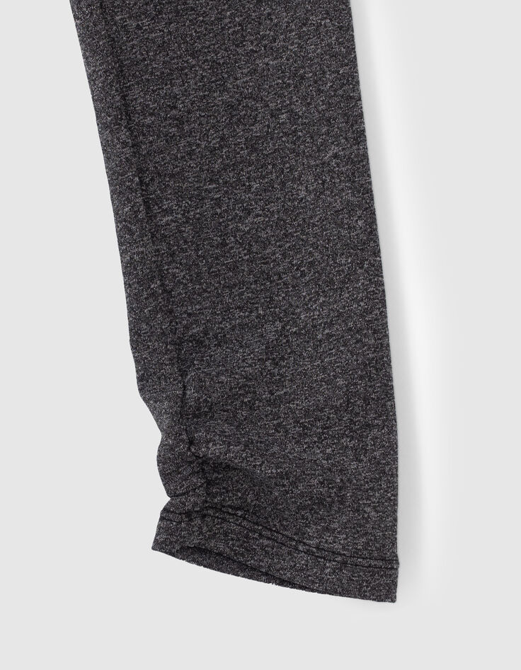 Girls’ 2-in-1 grey leggings and tulle skirt-4
