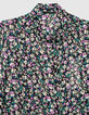 Hemd in viscose print ruiker bloemen dames-2