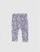Baby girls' ecru wax hummingbird print harem pants-3