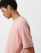 T-shirt sakura coton bio effet lavé Homme-4
