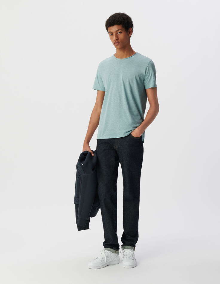 T-shirt L'Essentiel horizon coton bio col rond Homme-1