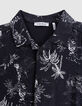 Baby boy grey jungle shirt-2