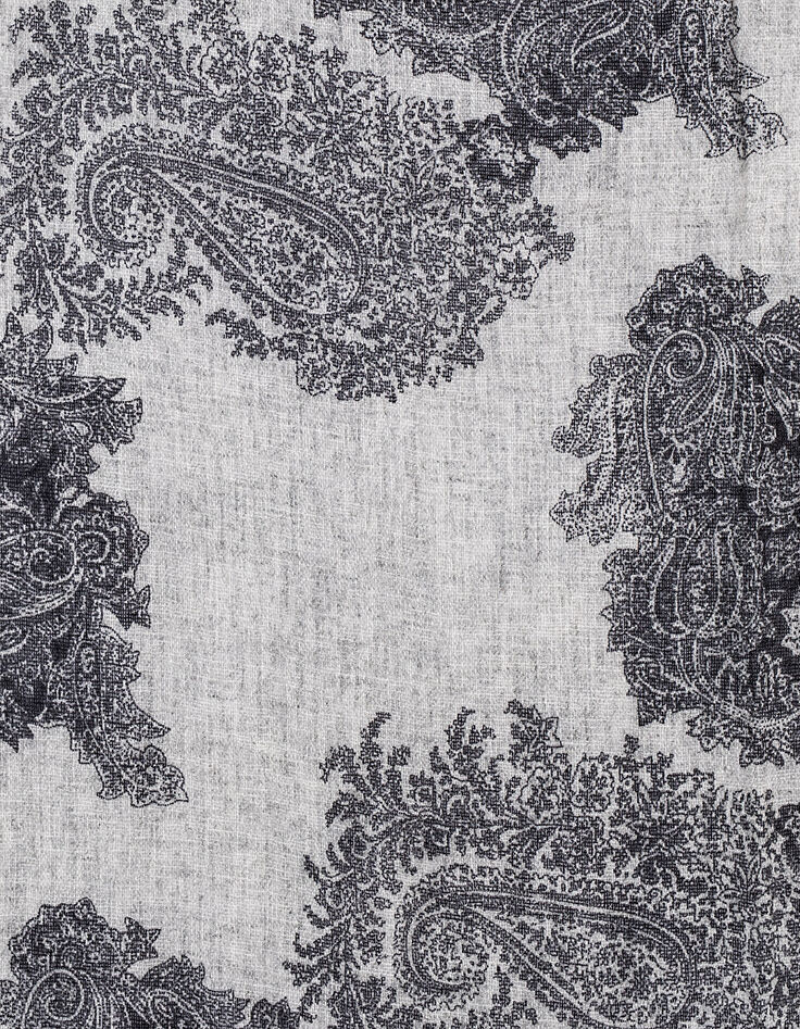 Men's paisley scarf-3