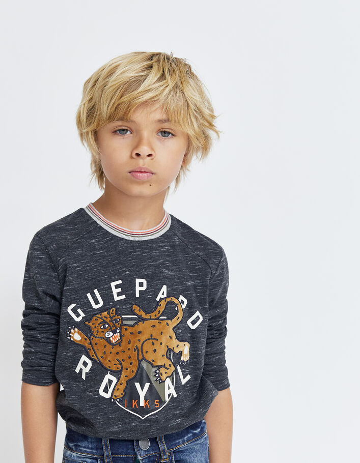 Boys' cheetah T-shirt - IKKS