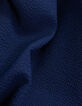 Indigoblaue Seersucker-Anzugjacke für Männer-7