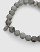 Graues Labradorit-Herrenarmband-4