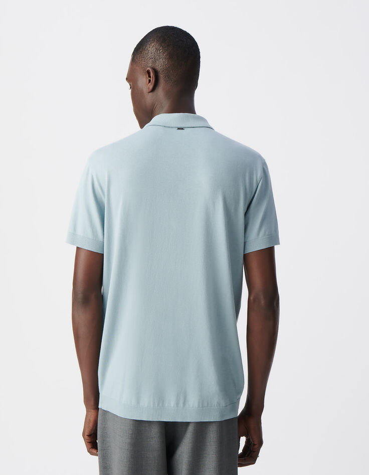 Polo horizon en coton modal Homme-2