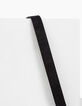 Ceinture noire en cuir nubuck Homme-4