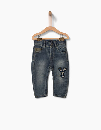 Knitlook jeans babyjongens  - IKKS