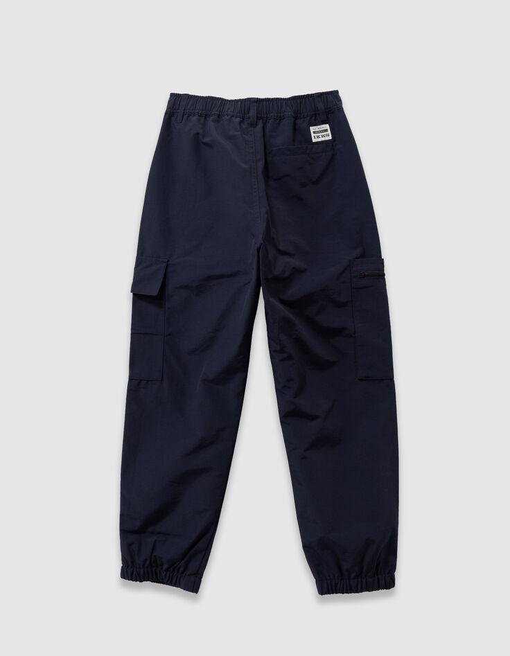 Jogging azul marino nailon battle niño-5