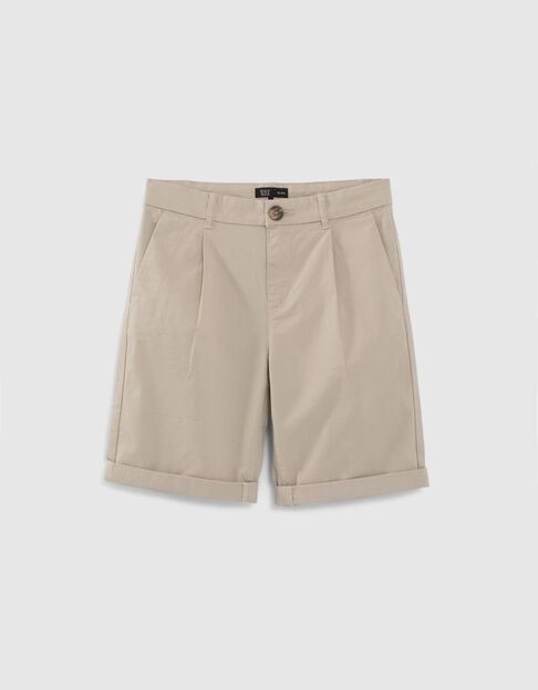 Bermuda CHINO beige garçon - IKKS