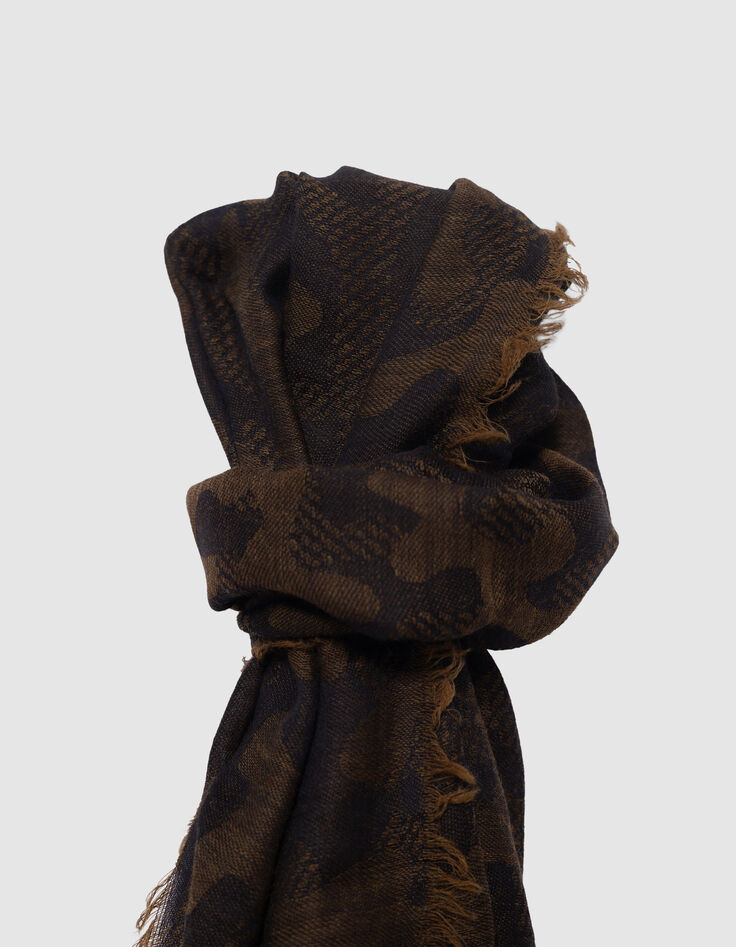 Camouflage-Lorbeer-Schal Herren-2