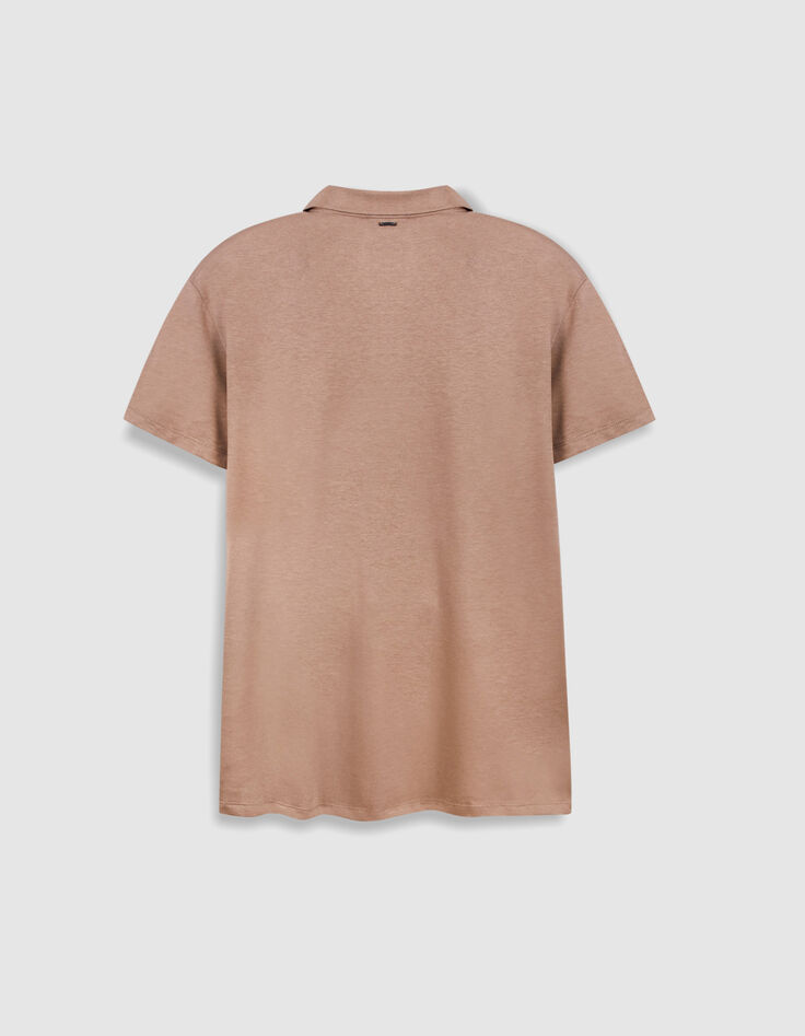 Polo manches courtes coton modal Homme-7