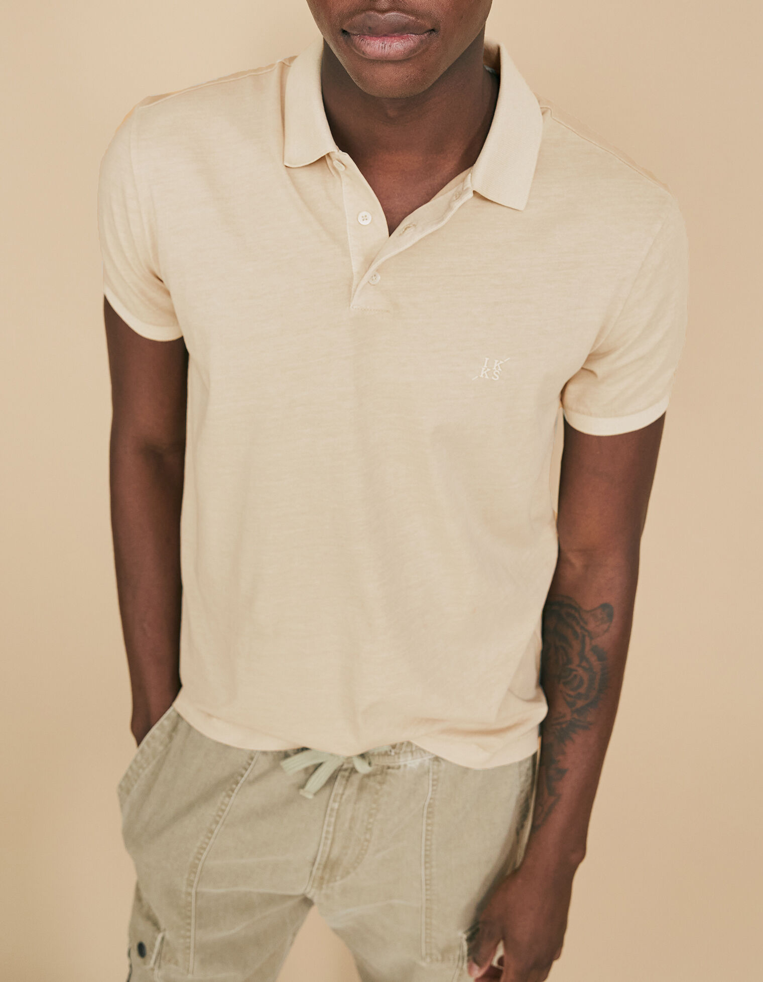 Polo clearance ikks homme