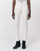 Women’s ecru recycled regular waist sculpt-up slim jeans-2