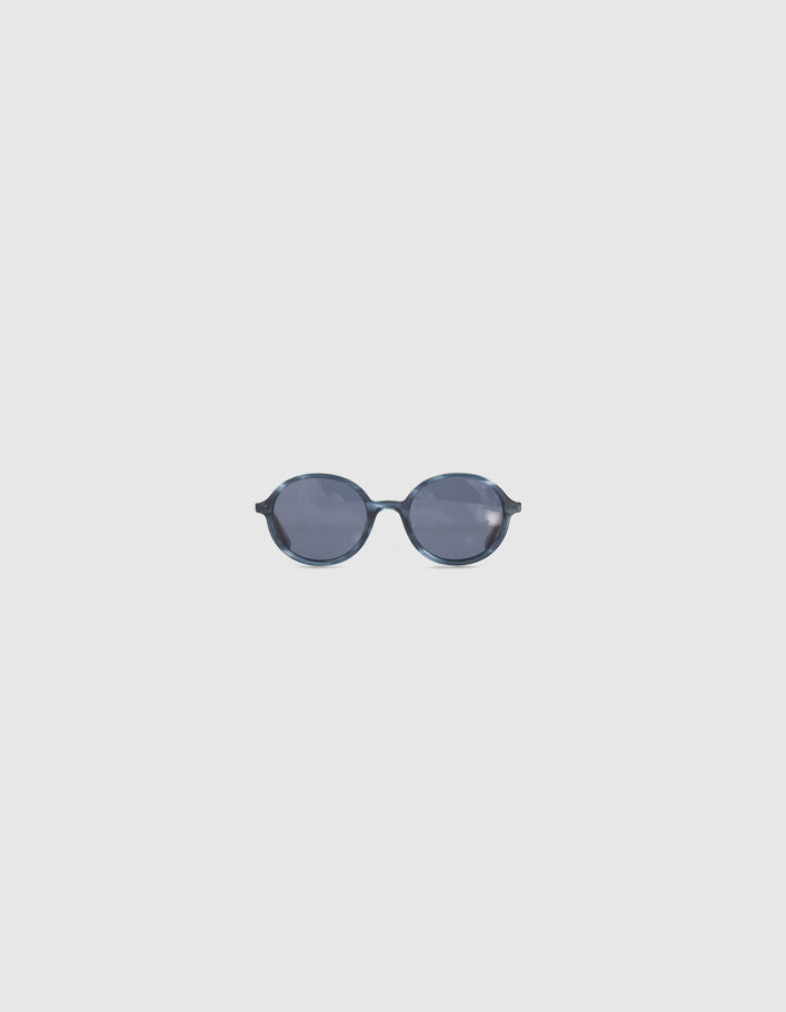 Sonnenbrille mix kristall marmor blau-3