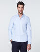 Chemise REGULAR myosotis à rayures Homme-3