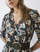 Vestido punto viscosa Ecovero™ flores retro mujer-4