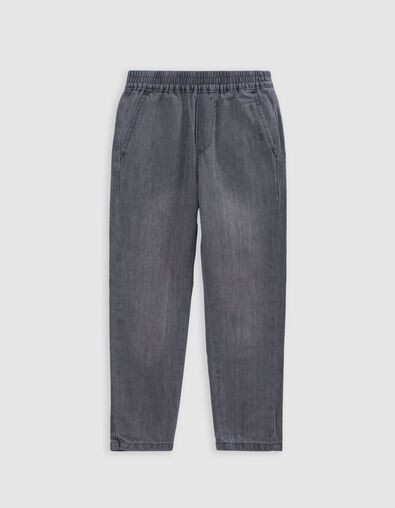 Graue JOGGER-Jungenjeans - IKKS