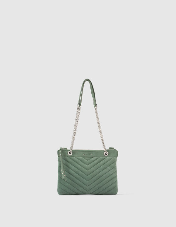 Women’s almond green PASTEL REPORTER 1440 tote bag