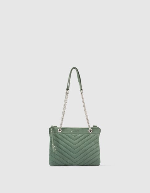 Women’s almond green PASTEL REPORTER 1440 tote bag