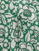 Groene blouse met tropische maxiprint Dames-6