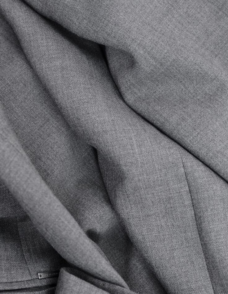 Women's oversized grey faux-uni suit jacket-9