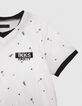 Boys’ white trompe-l'oeil T-shirt with motif-3