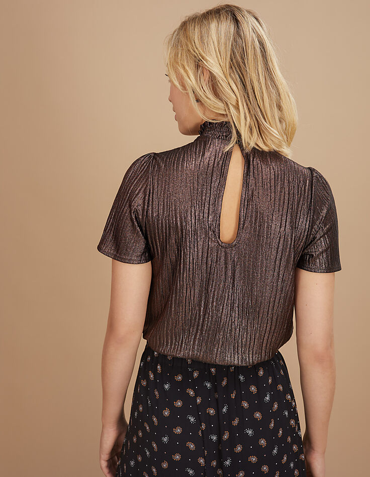 Copper top met gesmokte hals I.Code-3