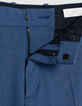 Pantalon de costume bleu indigo Homme-8