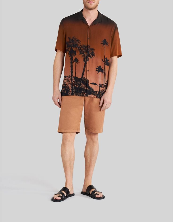 Bermudas tipo chino TAPERED co&ntilde;ac hombre-5