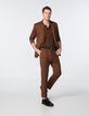 Mokka CROPPED kostuumbroek TRAVEL SUIT Heren-6